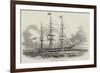 The Ship Hibernia, Built at Quebec-null-Framed Giclee Print