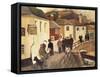 The Ship Hotel, Mousehole, Cornwall, 1928/9-Christopher Wood-Framed Stretched Canvas
