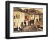The Ship Hotel, Mousehole, Cornwall, 1928/9-Christopher Wood-Framed Giclee Print