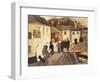 The Ship Hotel, Mousehole, Cornwall, 1928/9-Christopher Wood-Framed Giclee Print