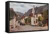 The Ship Inn, Porlock-Alfred Robert Quinton-Framed Stretched Canvas