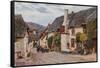 The Ship Inn, Porlock-Alfred Robert Quinton-Framed Stretched Canvas