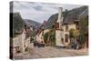 The Ship Inn, Porlock-Alfred Robert Quinton-Stretched Canvas