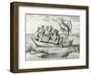 The Ship of Fools, Engraved by Pieter Ven Der Heyden, 1559-Hieronymus Bosch-Framed Giclee Print