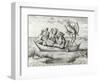 The Ship of Fools, Engraved by Pieter Ven Der Heyden, 1559-Hieronymus Bosch-Framed Giclee Print