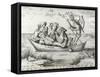 The Ship of Fools, Engraved by Pieter Ven Der Heyden, 1559-Hieronymus Bosch-Framed Stretched Canvas