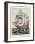 The Ship of Sir Francis Drake Formerly Named Pelican-Fred Law-Framed Photographic Print