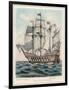 The Ship of Sir Francis Drake Formerly Named Pelican-Fred Law-Framed Photographic Print