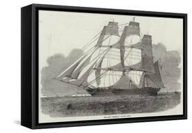 The Ship Oriental, of New York-Edwin Weedon-Framed Stretched Canvas