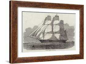 The Ship Oriental, of New York-Edwin Weedon-Framed Giclee Print