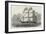 The Ship Oriental, of New York-Edwin Weedon-Framed Giclee Print