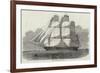 The Ship Oriental, of New York-Edwin Weedon-Framed Giclee Print