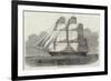 The Ship Oriental, of New York-Edwin Weedon-Framed Giclee Print