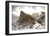 The Ship's Prow Post Autumn Storm in Rocky Mountain National Park, Colorado-Dan Holz-Framed Photographic Print