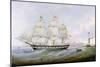 The Ship 'salacia' at the Mouth of the Tyne-John Scott-Mounted Giclee Print
