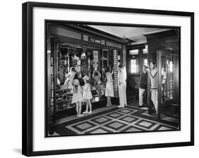 The Ship Souvenir Shop: Toys, Gifts and Radios-null-Framed Art Print