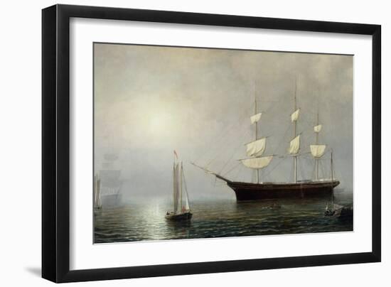 The Ship Starlight, C.1860-Fitz Henry Lane-Framed Giclee Print