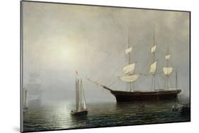 The Ship Starlight, C.1860-Fitz Henry Lane-Mounted Giclee Print