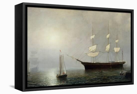 The Ship Starlight, C.1860-Fitz Henry Lane-Framed Stretched Canvas