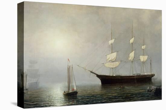 The Ship Starlight, C.1860-Fitz Henry Lane-Stretched Canvas