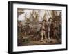 The Ship That Sank in Victory-Jean Leon Gerome Ferris-Framed Giclee Print