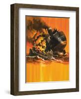 The Ship That Would Not Die-Wilf Hardy-Framed Giclee Print