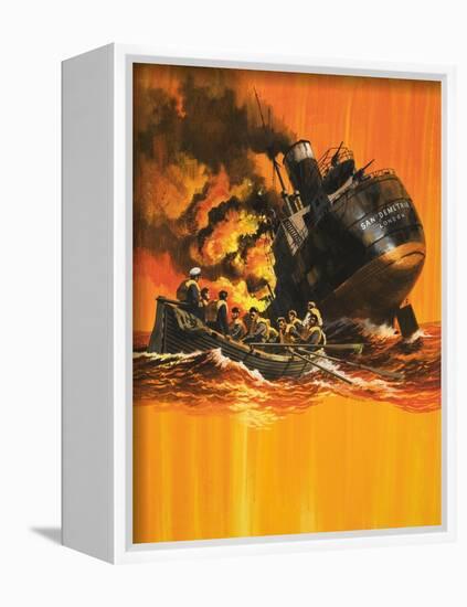 The Ship That Would Not Die-Wilf Hardy-Framed Giclee Print