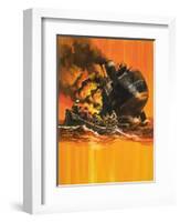 The Ship That Would Not Die-Wilf Hardy-Framed Giclee Print