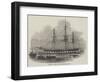 The Ship Tory, in the West India Docks-null-Framed Giclee Print