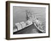 The Ship Trans Hawaii Ramming into a Freighter-null-Framed Premium Photographic Print
