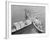 The Ship Trans Hawaii Ramming into a Freighter-null-Framed Photographic Print