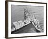 The Ship Trans Hawaii Ramming into a Freighter-null-Framed Photographic Print