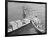 The Ship Trans Hawaii Ramming into a Freighter-null-Framed Photographic Print