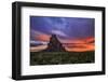 The Shiprock at Dawn-Jenny Qiu-Framed Photographic Print