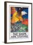 "The Ships Are Coming!", 1918-James Henry Daugherty-Framed Giclee Print