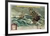 The Ships of Vasco Da Gama Rounding the Cape of Good Hope, December 1497-null-Framed Giclee Print