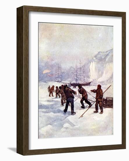 The Ships Were Called the Terror and the Erebus, 1847-AS Forrest-Framed Giclee Print