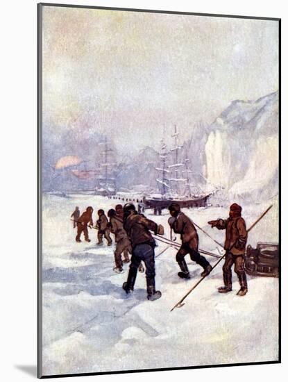 The Ships Were Called the Terror and the Erebus, 1847-AS Forrest-Mounted Giclee Print