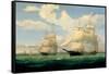 The Ships 'Winged Arrow' and 'Southern Cross' in Boston Harbour, 1853-Fitz Henry Lane-Framed Stretched Canvas