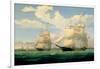 The Ships 'Winged Arrow' and 'Southern Cross' in Boston Harbour, 1853-Fitz Henry Lane-Framed Giclee Print