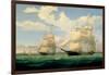 The Ships 'Winged Arrow' and 'Southern Cross' in Boston Harbour, 1853-Fitz Henry Lane-Framed Giclee Print