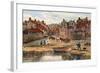 The Shipway, Robin Hood's Bay-Alfred Robert Quinton-Framed Giclee Print