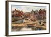 The Shipway, Robin Hood's Bay-Alfred Robert Quinton-Framed Giclee Print