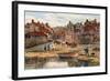 The Shipway, Robin Hood's Bay-Alfred Robert Quinton-Framed Giclee Print