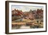 The Shipway, Robin Hood's Bay-Alfred Robert Quinton-Framed Giclee Print