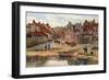 The Shipway, Robin Hood's Bay-Alfred Robert Quinton-Framed Giclee Print