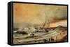 The Shipwreck, 1832-Jean Antoine Theodore Gudin-Framed Stretched Canvas