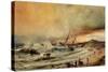 The Shipwreck, 1832-Jean Antoine Theodore Gudin-Stretched Canvas