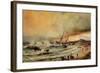 The Shipwreck, 1832-Jean Antoine Theodore Gudin-Framed Giclee Print