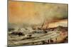 The Shipwreck, 1832-Jean Antoine Theodore Gudin-Mounted Giclee Print